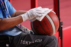 عکس خبري -ثبت دومين بازي لغو شده در ليگ بسکتبال
