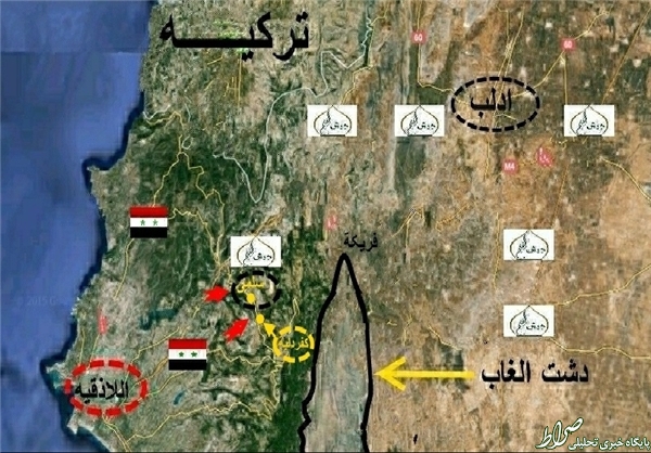 عکس خبري -پاتك ارتش سوريه به النصره در لاذقيه