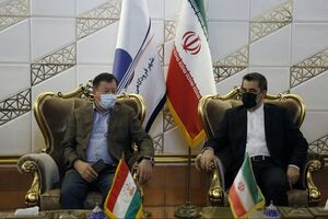 عکس خبري -وزير کشور تاجيکستان وارد تهران شد